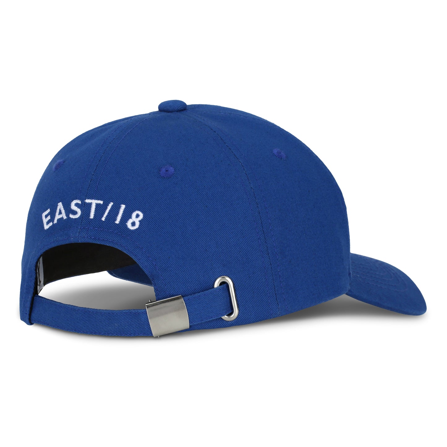 East/18 Men's Montauk Embroidered Golf Hat, Blue/White, Adjustable