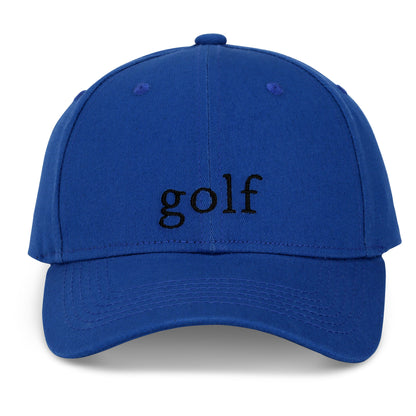 East/18 Men's Montauk Embroidered Golf Hat, Blue/Black, Adjustable