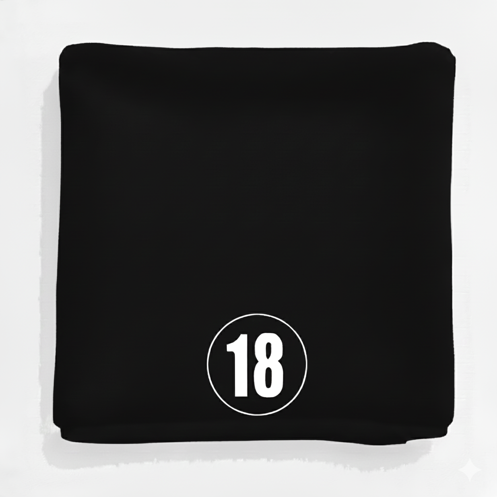 East/18 Long Terry Tri-Fold Logo Golf Towel