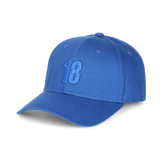 East/18 Men's Montauk "18" Embroidered Golf Hat, Blue/Blue, Adjustable