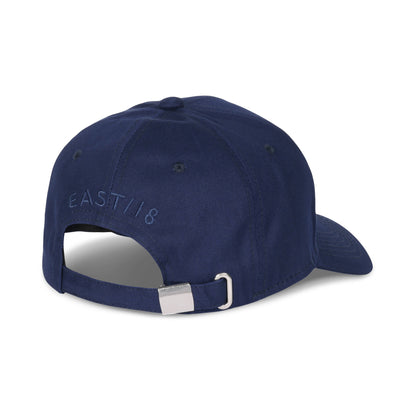 East/18 Men's Montauk "18" Embroidered Golf Hat, Navy/Navy, Adjustable