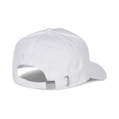 East/18 Men's Montauk "18" Embroidered Golf Hat, White/White, Adjustable