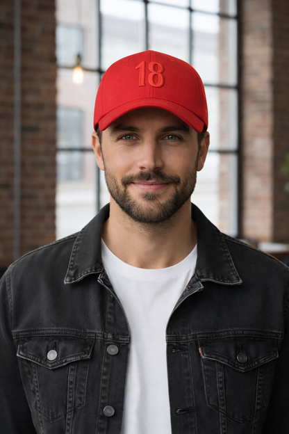 East/18 Men's Montauk "18" Embroidered Golf Hat