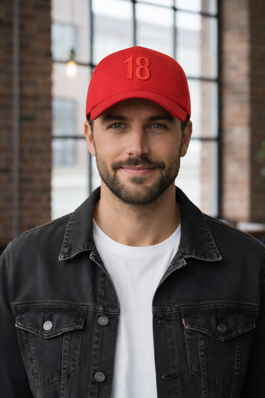 East/18 Men's Montauk "18" Embroidered Golf Hat