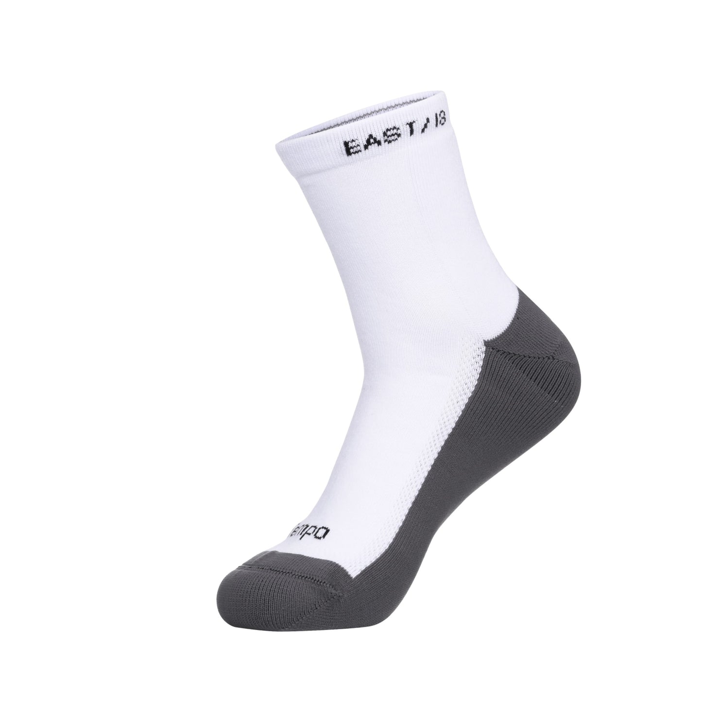 East/18 Men’s Golf High-Show Tempo Tall-Cut Socks, O/S, White