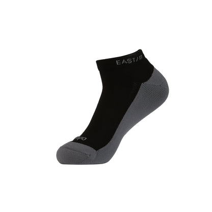 East/18 Men’s Golf Low-Show Tempo Ankle Socks, O/S, Black