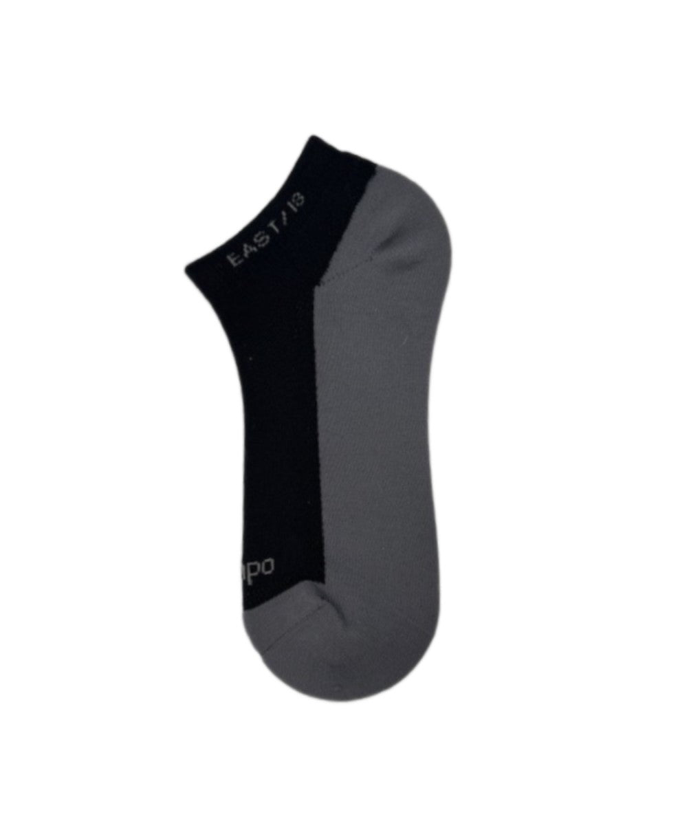 East/18 Men’s Golf Low-Show Tempo Ankle Socks, O/S, Black