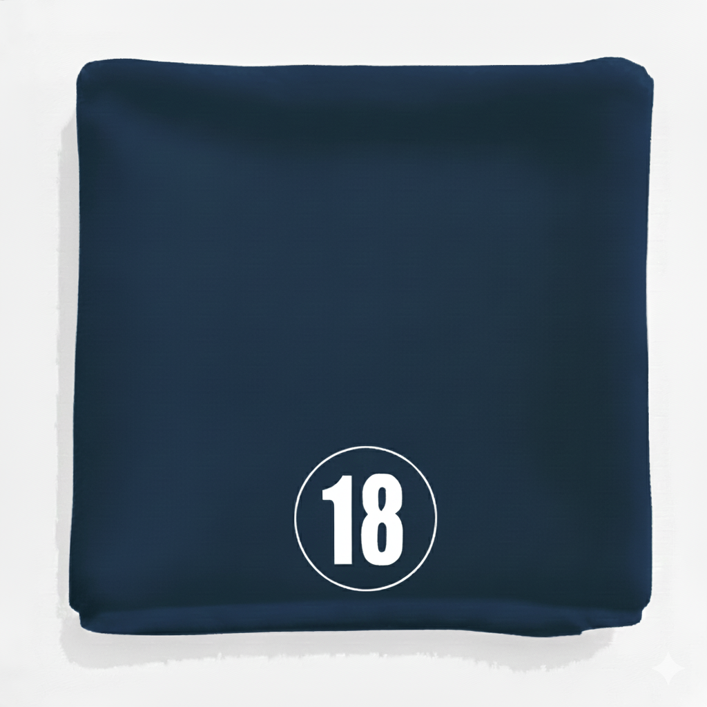 East/18 Long Terry Tri-Fold Logo Golf Towel