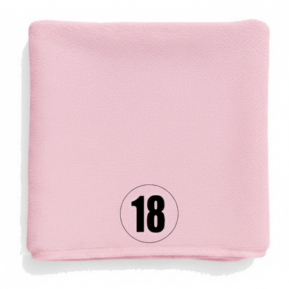 East/18 Long Terry Tri-Fold Logo Golf Towel