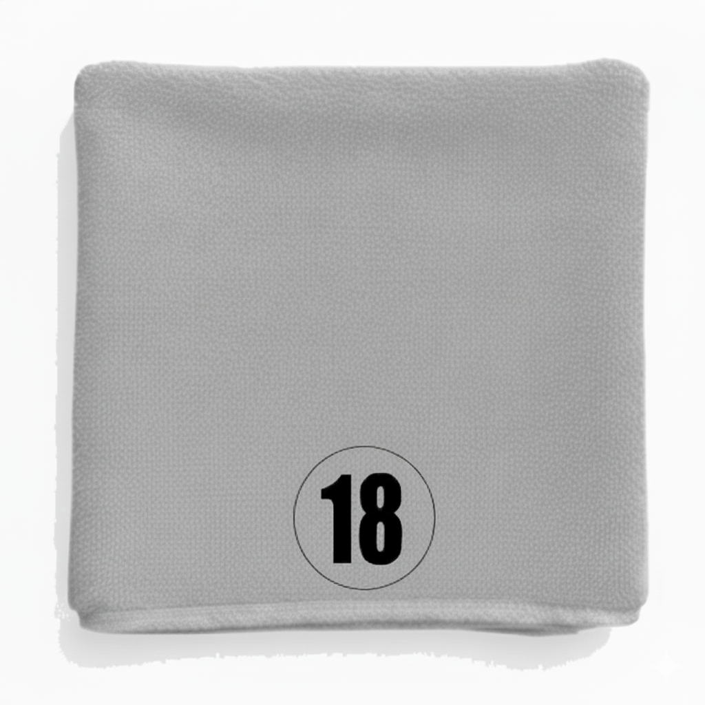 East/18 Long Terry Tri-Fold Logo Golf Towel