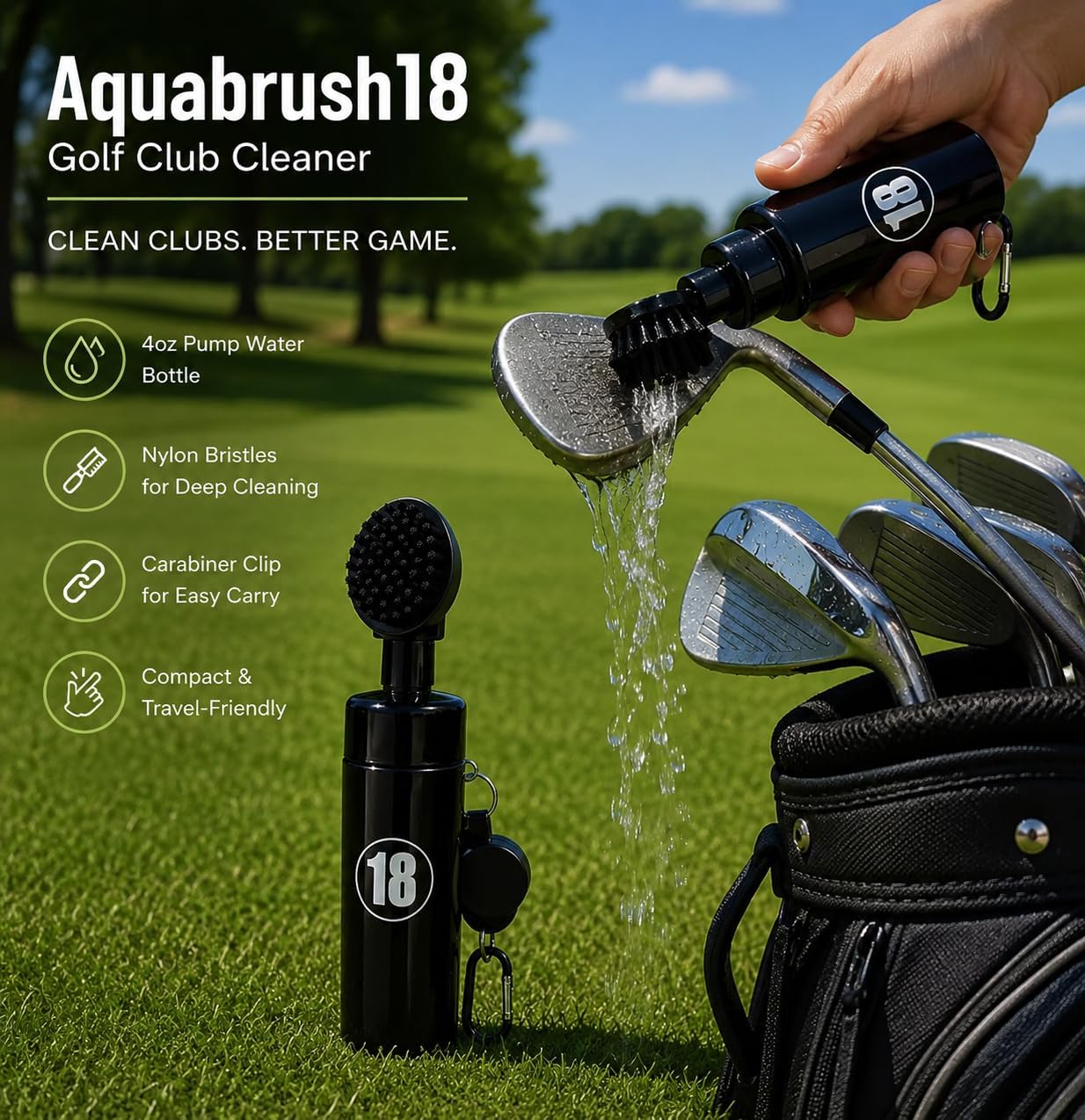 East18 AquaBrush18™ Club Cleaner - East/18Accessories