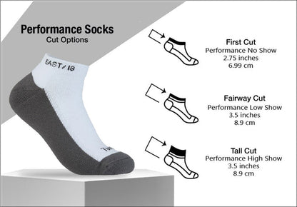 East/18 Men’s Golf High - Show Tempo Tall - Cut Socks - East/18