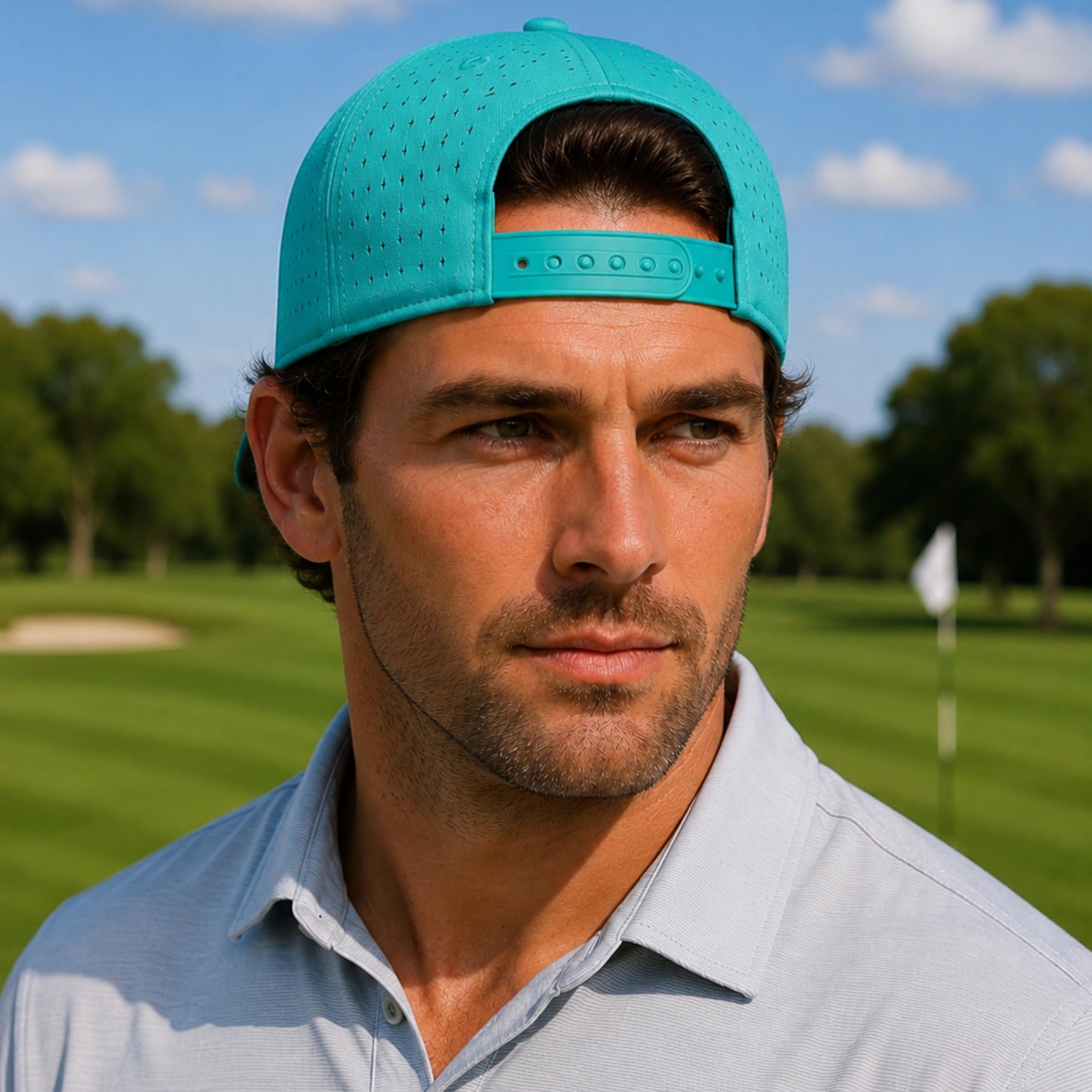 East18 Men's Hampton Collection Snapback Golf Hat - East/18hat