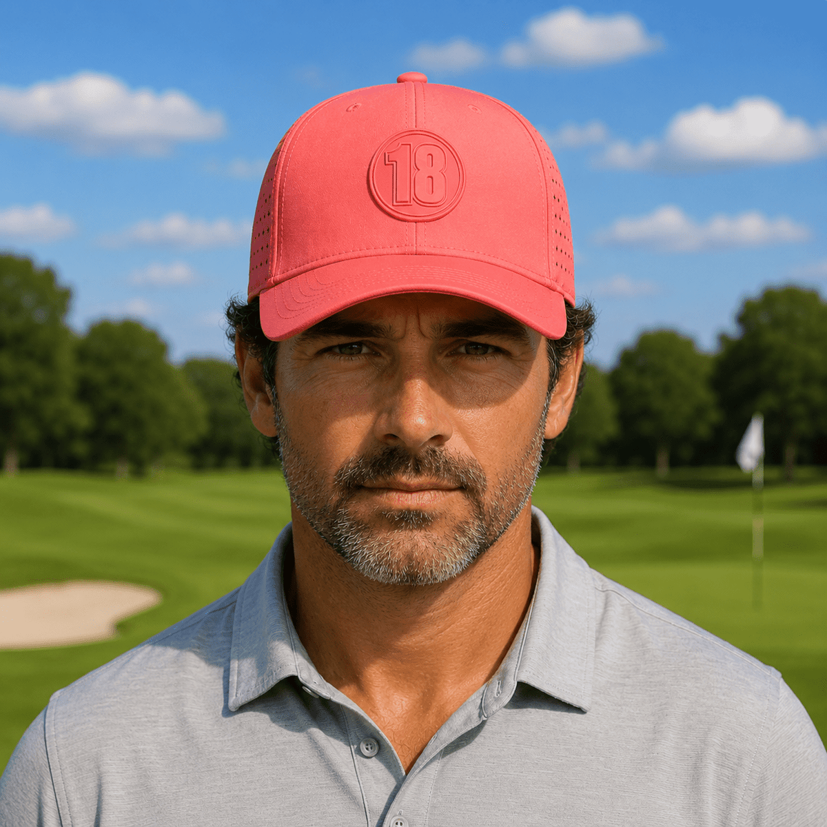 East18 Men's Hampton Collection Snapback Golf Hat - East/18hat