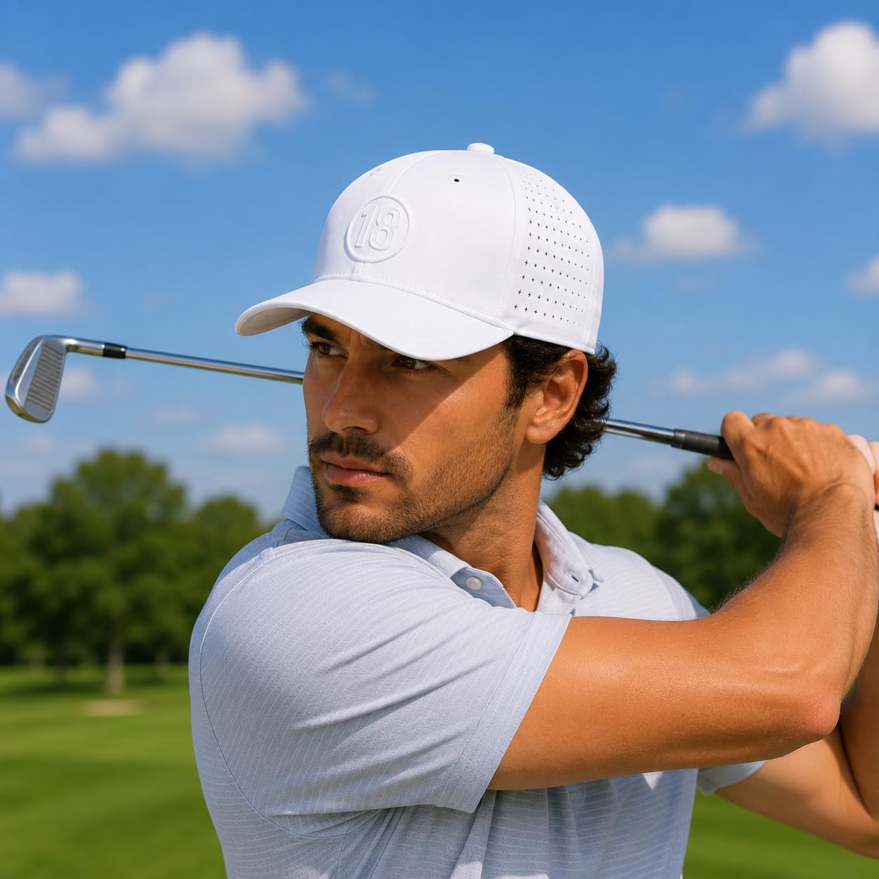 East18 Men's Hampton Collection Snapback Golf Hat - East/18hat