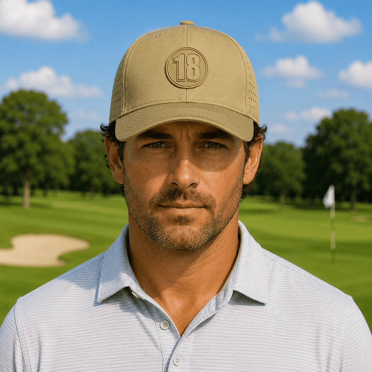 East18 Men's Hampton Collection Snapback Golf Hat - East/18hat