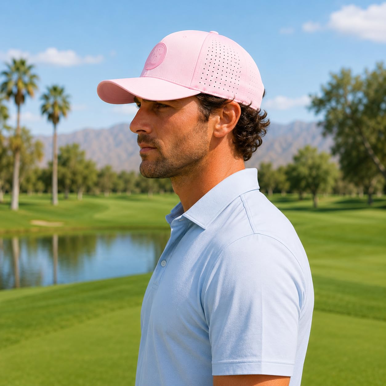 East18 Men's Hampton Collection Snapback Golf Hat - East/18hat