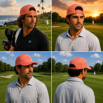 East18 Men's Hampton Collection Snapback Golf Hat - East/18hat