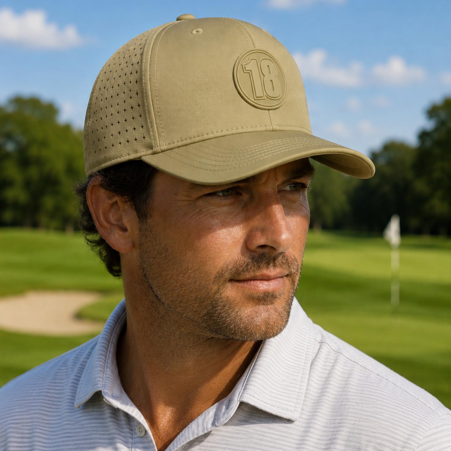 East18 Men's Hampton Collection Snapback Golf Hat - East/18hat