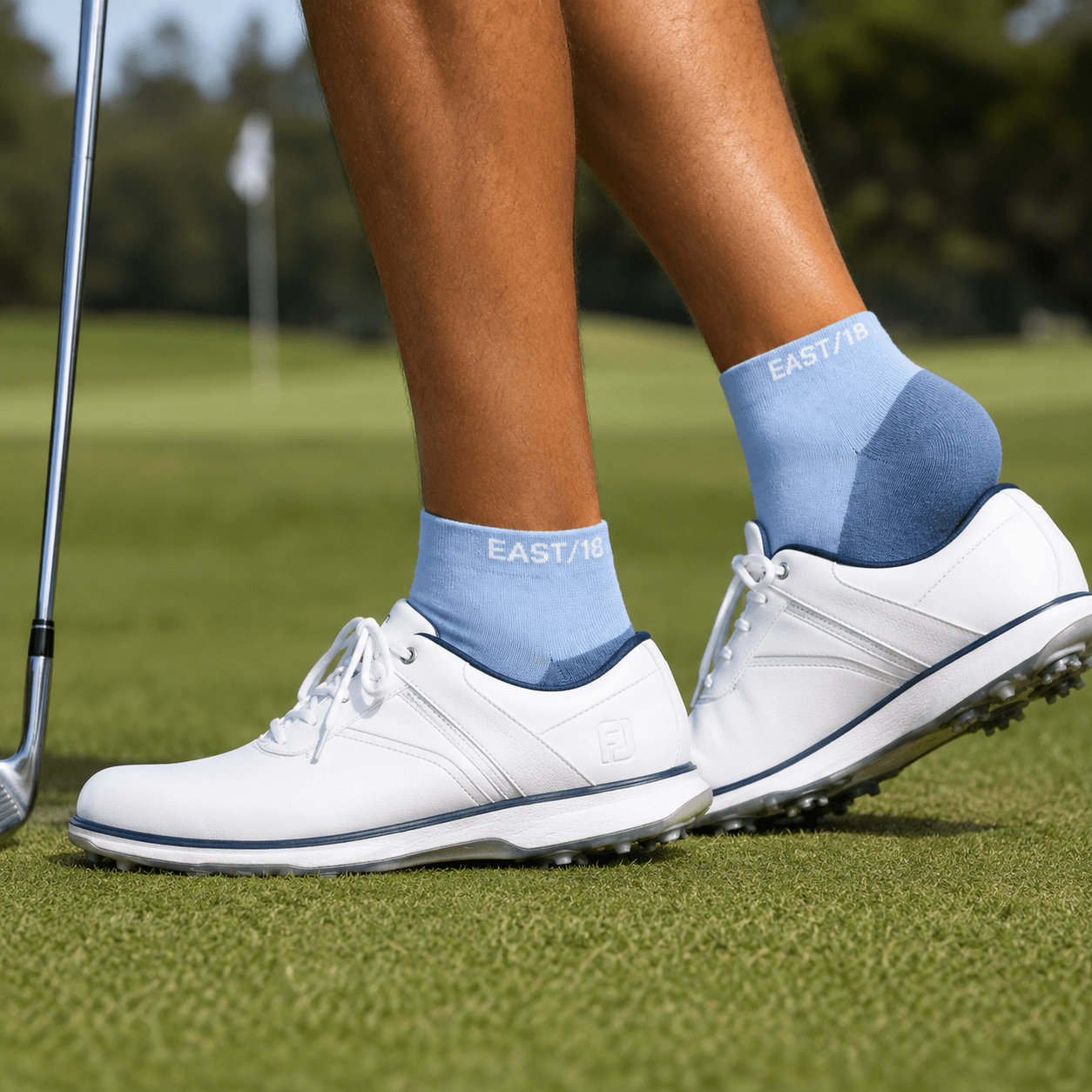 East18 Men's Low-Show Tempo Ankle socks - East/18Socks