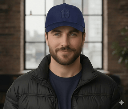 East/18 Men's Montauk "18" Embroidered Golf Hat - East/18