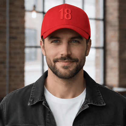 East/18 Men's Montauk "18" Embroidered Golf Hat - East/18