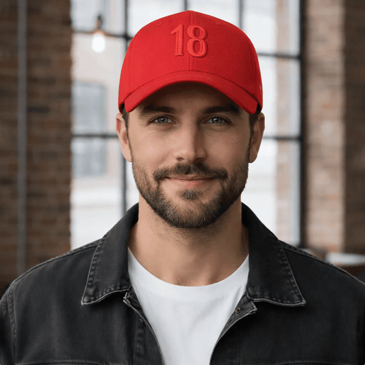 East/18 Men's Montauk "18" Embroidered Golf Hat - East/18