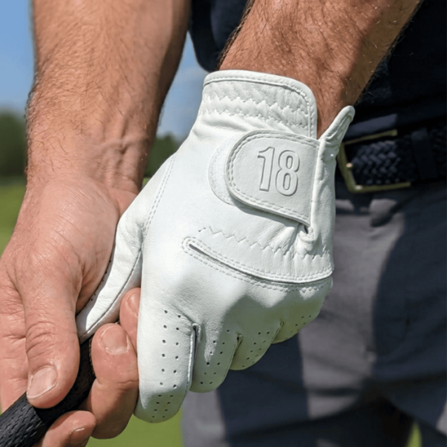 East/18 Men's Premium Leather Golf Gloves - East/18Gloves