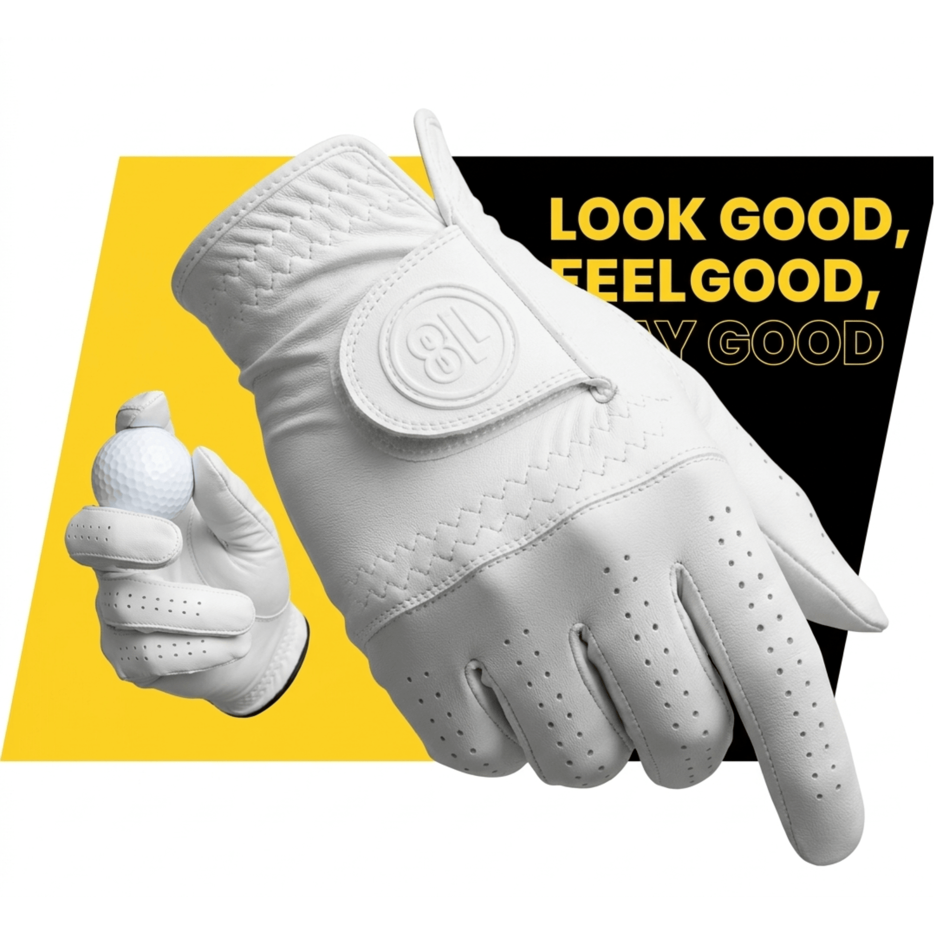 East/18 Men's Premium Leather Golf Gloves - East/18Gloves
