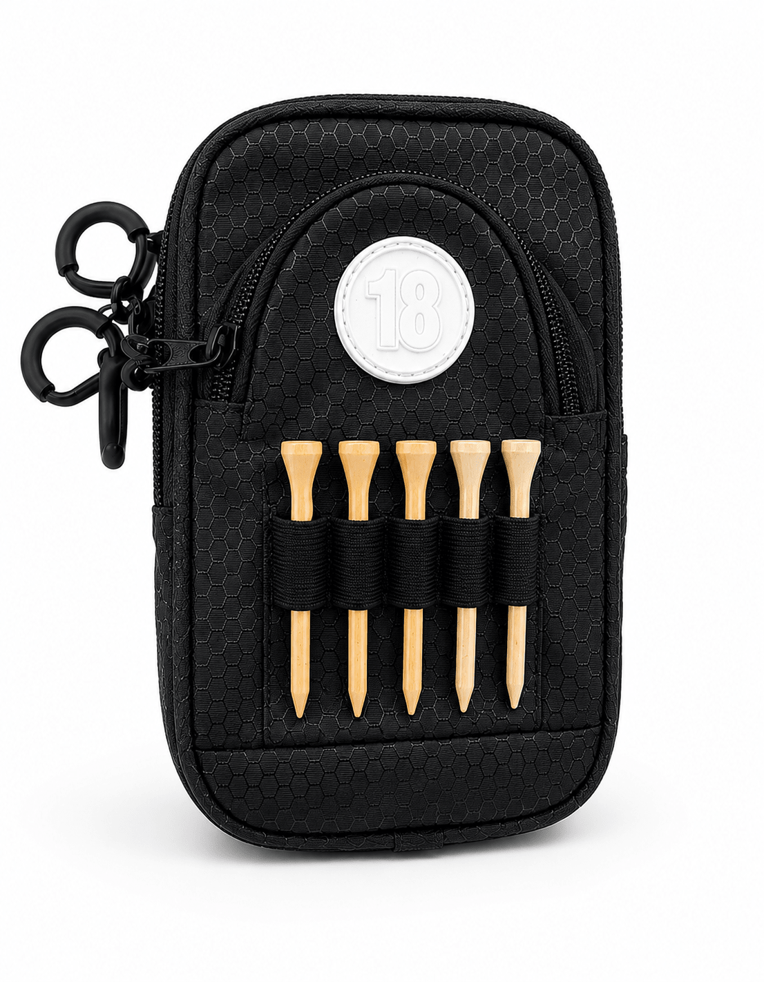 Hudson Golf Clip-On Accessory Bag - East/18Golf Clip Accessory Bag
