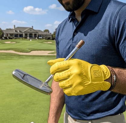 Men's Premium Leather Golf Glove - East/18Gloves