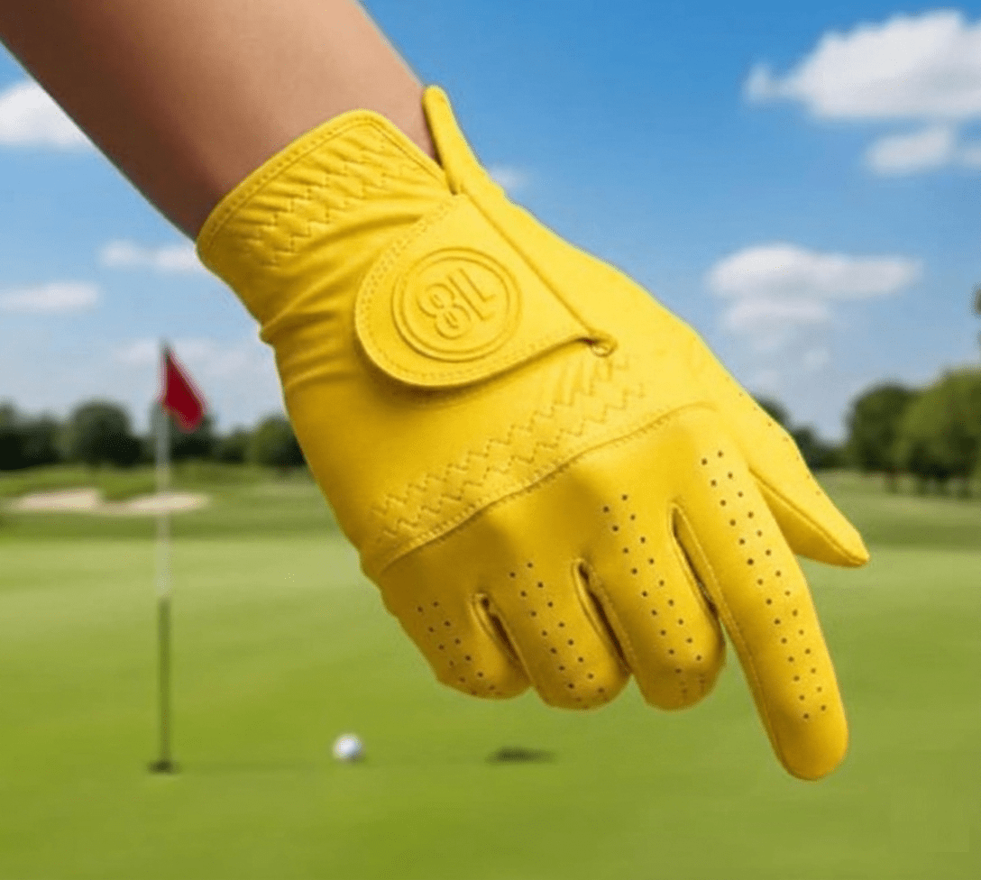Men's Premium Leather Golf Glove - East/18Gloves