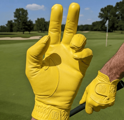 Men's Premium Leather Golf Glove - East/18Gloves
