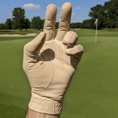 Men's Premium Leather Golf Glove - East/18Gloves