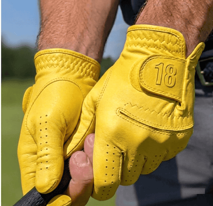 Men's Premium Leather Golf Glove - East/18Gloves