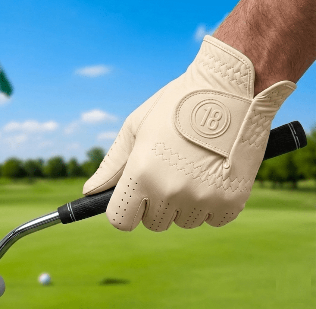 Men's Premium Leather Golf Glove - East/18Gloves
